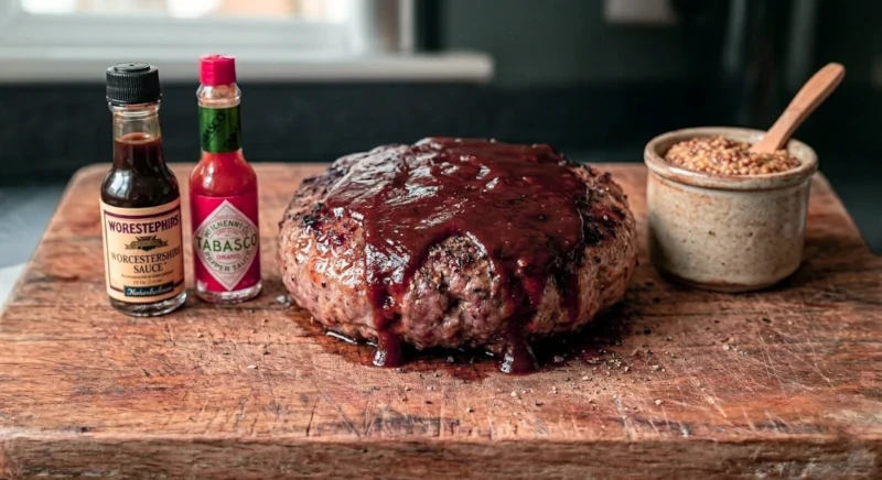 Barbecue Sauce Hamburger