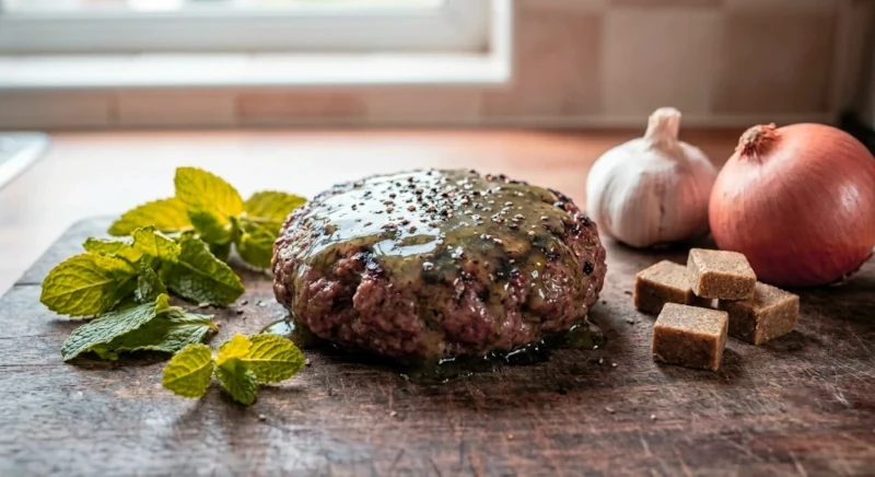 Mint Sauce Burger
