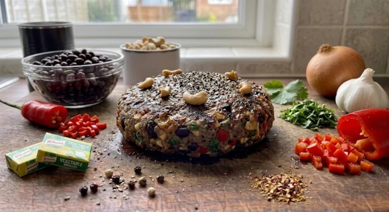 Spicy Vegetarian Burger