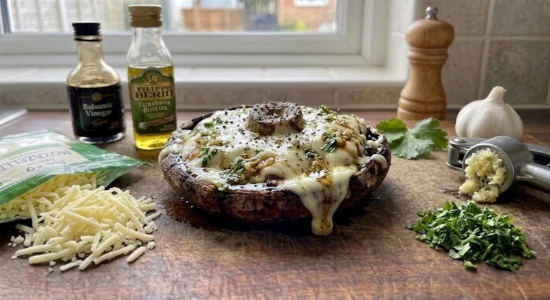 Vegetarian Mushroom Burger
